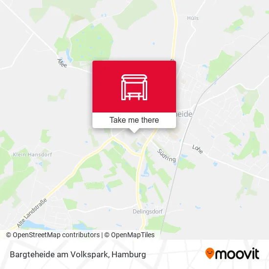 Карта Bargteheide am Volkspark
