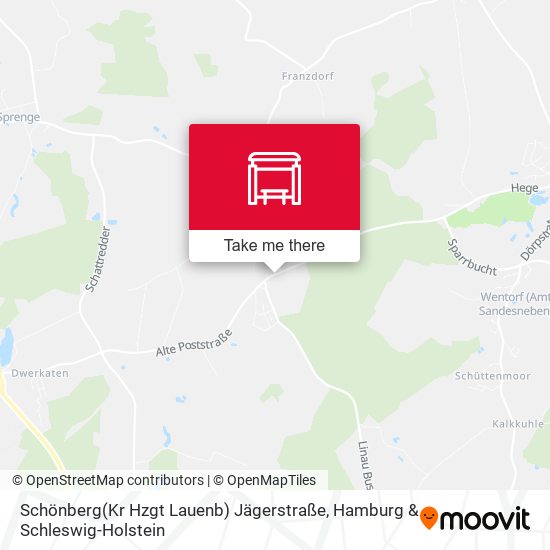 Schönberg(Kr Hzgt Lauenb) Jägerstraße map