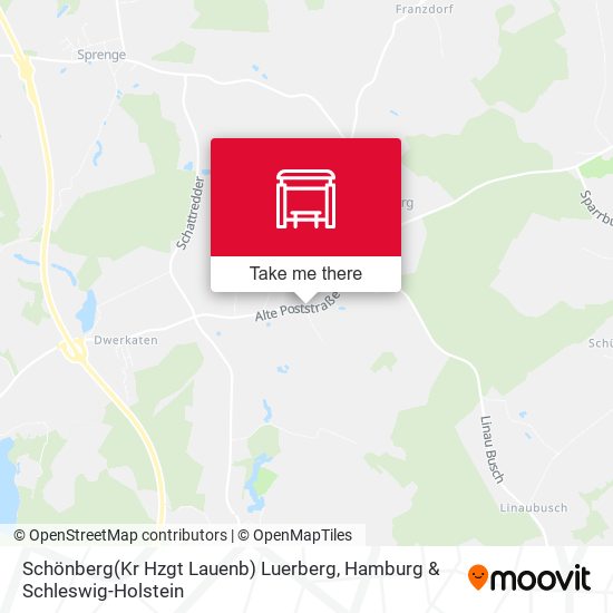 Schönberg(Kr Hzgt Lauenb) Luerberg map