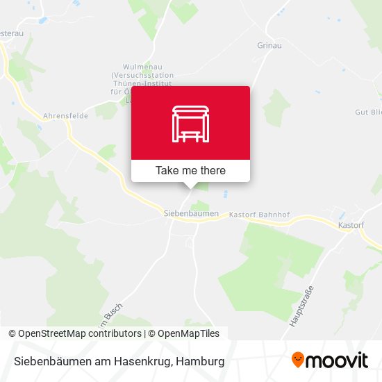 Siebenbäumen am Hasenkrug map