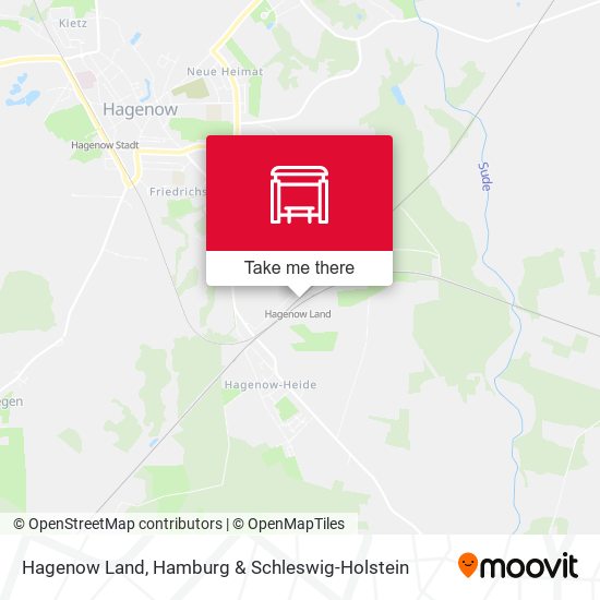 Hagenow Land map