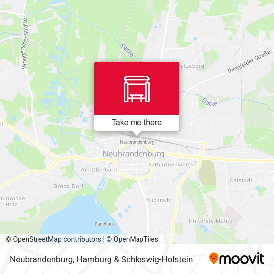 Карта Neubrandenburg