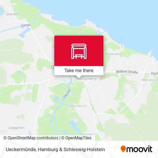 Карта Ueckermünde