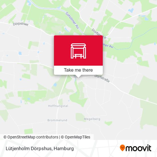 Lütjenholm Dörpshus map