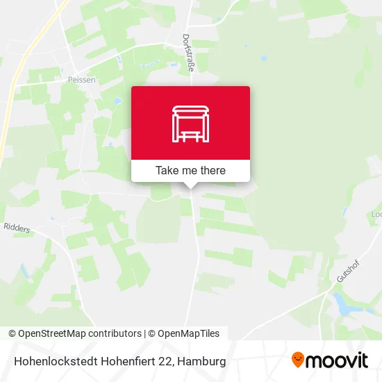Карта Hohenlockstedt Hohenfiert 22
