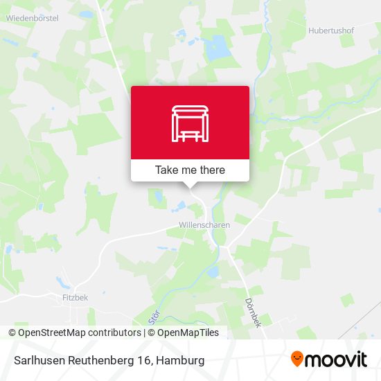 Sarlhusen Reuthenberg 16 map