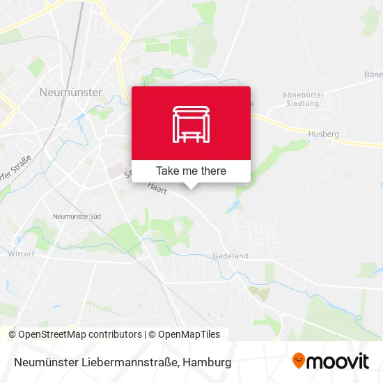 Карта Neumünster Liebermannstraße