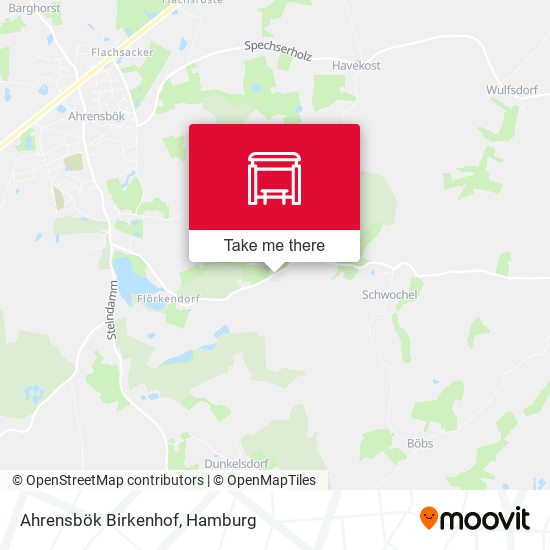 Ahrensbök Birkenhof map