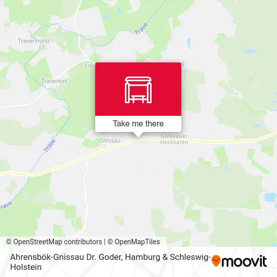 Карта Ahrensbök-Gnissau Dr. Goder