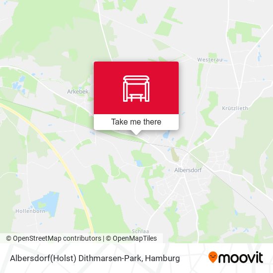 Albersdorf(Holst) Dithmarsen-Park map