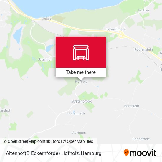 Altenhof(B Eckernförde) Hofholz map