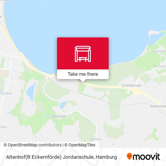 Altenhof(B Eckernförde) Jordanschule map
