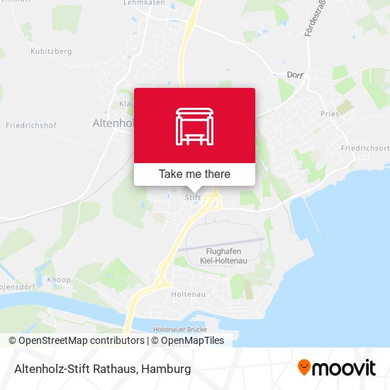 Altenholz-Stift Rathaus map