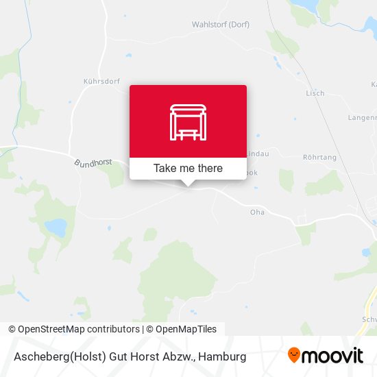 Ascheberg(Holst) Gut Horst Abzw. map