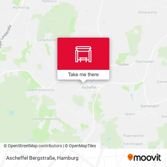Карта Ascheffel Bergstraße