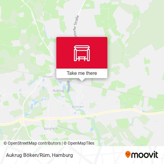Aukrug Böken/Rüm map
