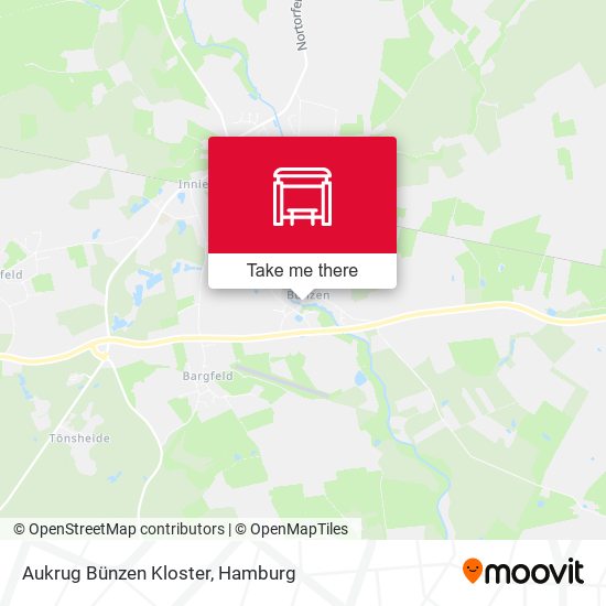 Aukrug Bünzen Kloster map