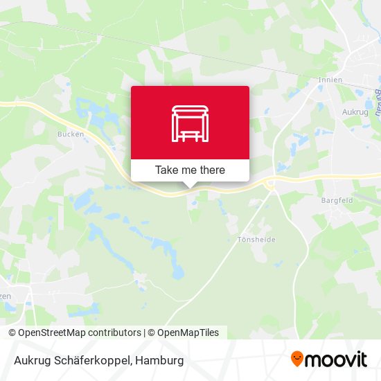 Aukrug Schäferkoppel map