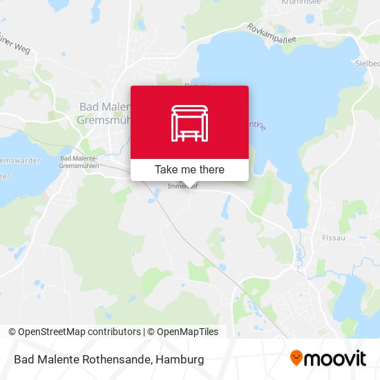 Bad Malente Rothensande map