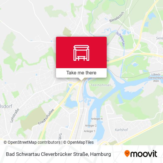 Bad Schwartau Cleverbrücker Straße map