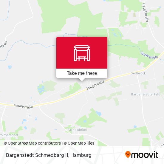 Bargenstedt Schmedbarg II map