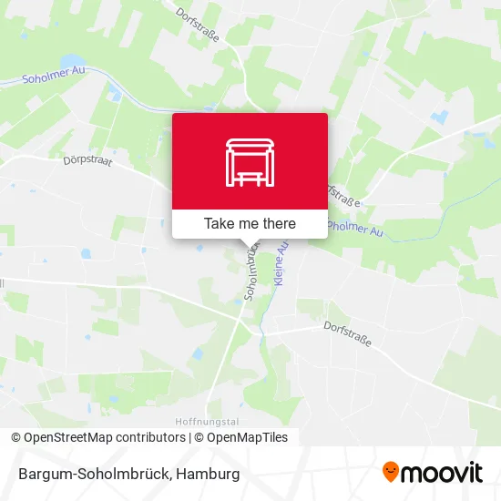 Карта Bargum-Soholmbrück