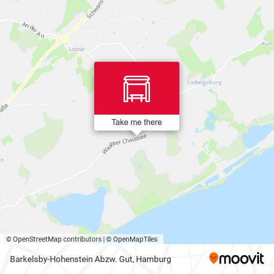 Barkelsby-Hohenstein Abzw. Gut map
