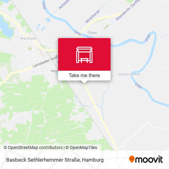 Basbeck Sethlerhemmer Straße map