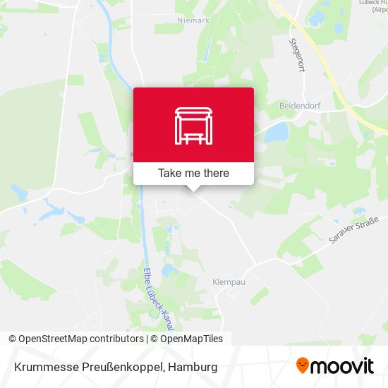 Krummesse Preußenkoppel map