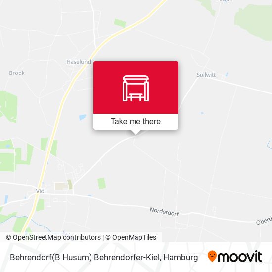 Behrendorf(B Husum) Behrendorfer-Kiel map
