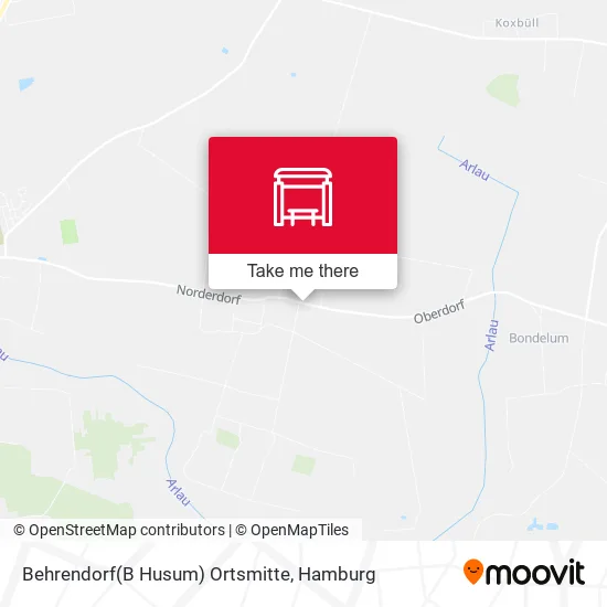 Карта Behrendorf(B Husum) Ortsmitte