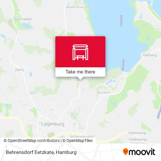 Карта Behrensdorf Eetzkate