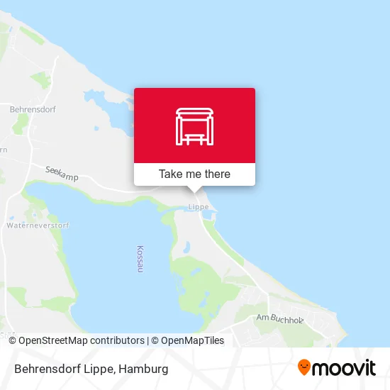 Карта Behrensdorf Lippe