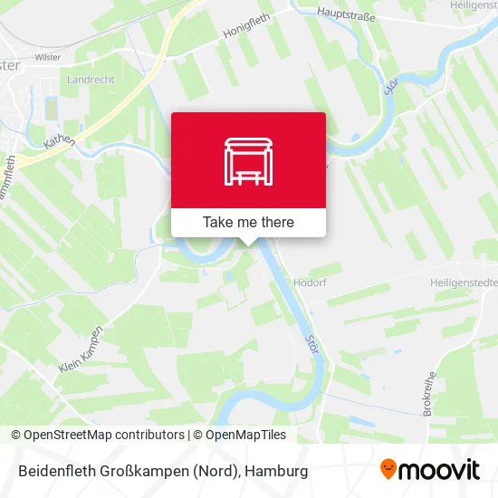 Карта Beidenfleth Großkampen (Nord)