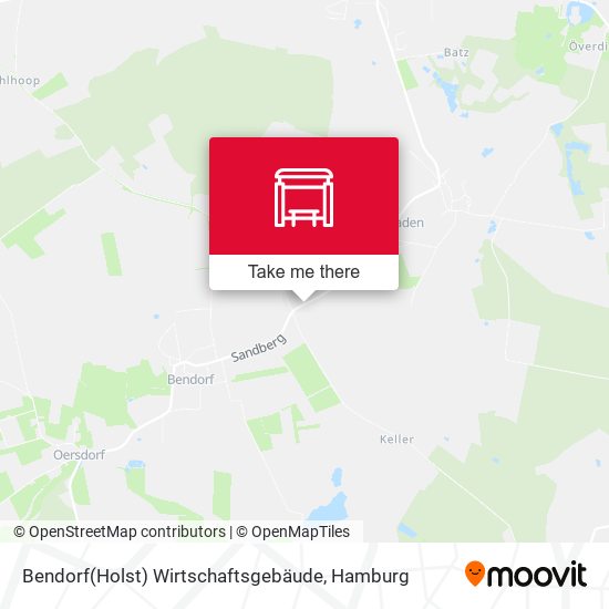 Bendorf(Holst) Wirtschaftsgebäude map