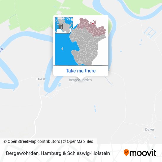 Bergewöhrden map