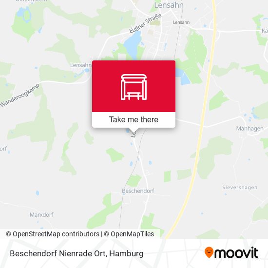 Beschendorf Nienrade Ort map