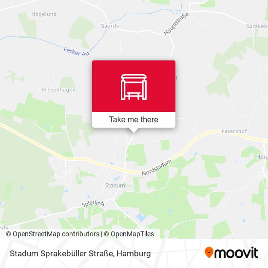 Stadum Sprakebüller Straße map
