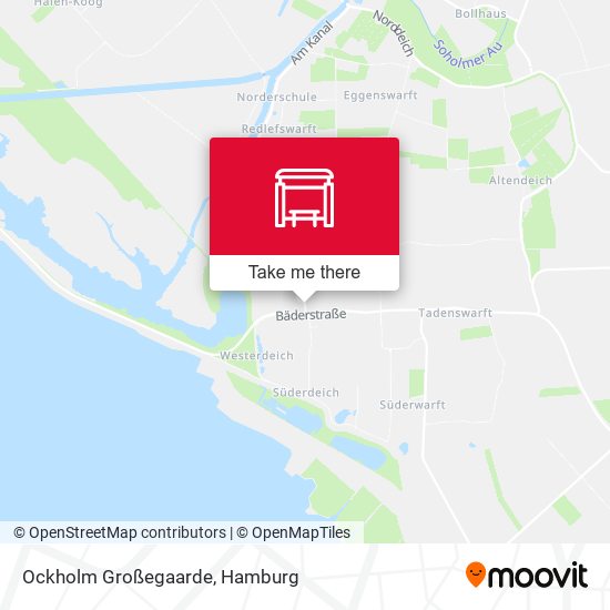 Ockholm Großegaarde map