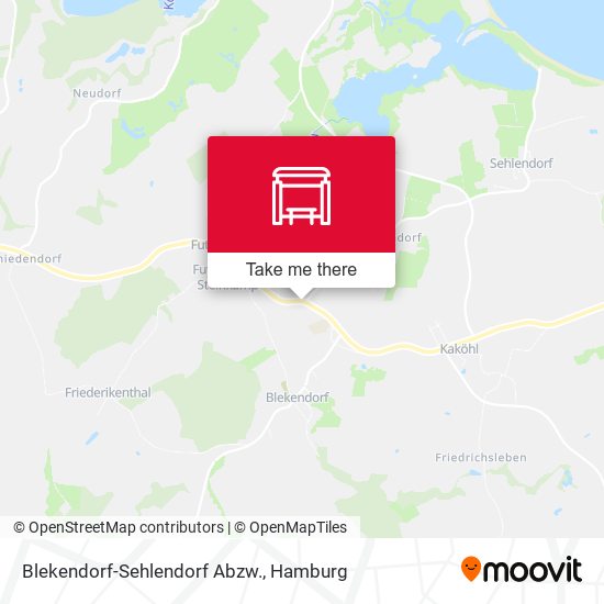 Blekendorf-Sehlendorf Abzw. map