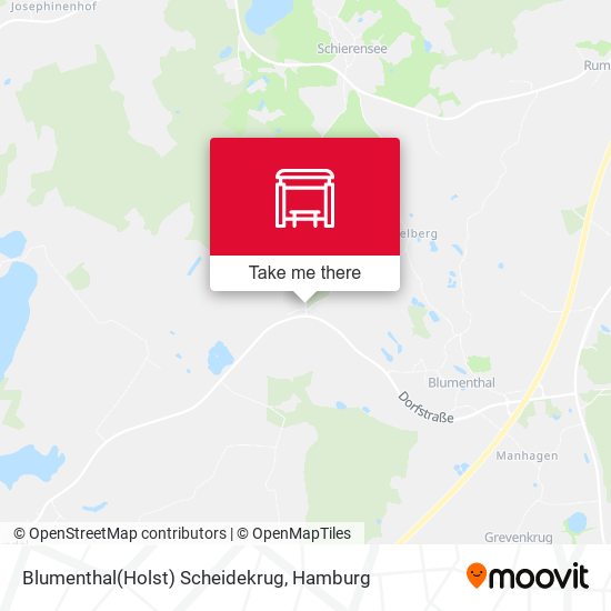 Blumenthal(Holst) Scheidekrug map
