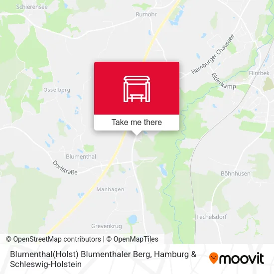 Карта Blumenthal(Holst) Blumenthaler Berg