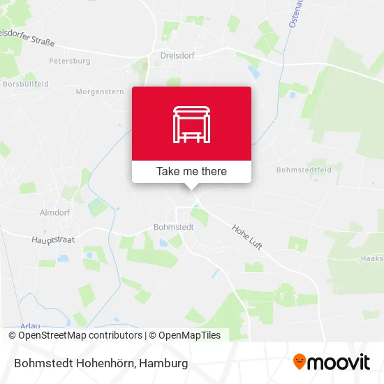 Карта Bohmstedt Hohenhörn