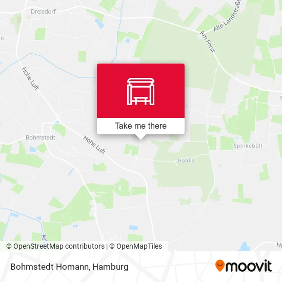 Карта Bohmstedt Homann