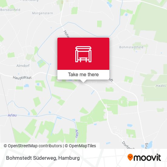 Bohmstedt Süderweg map