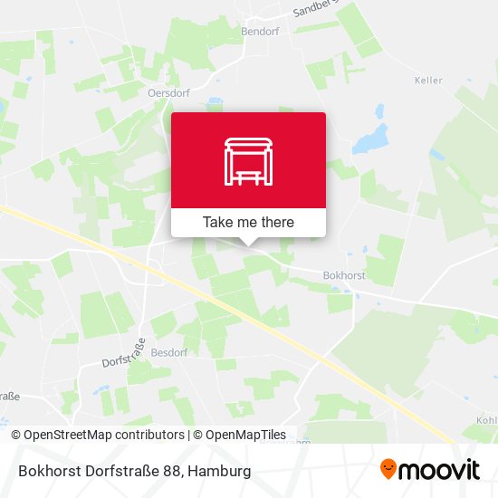 Bokhorst Dorfstraße 88 map