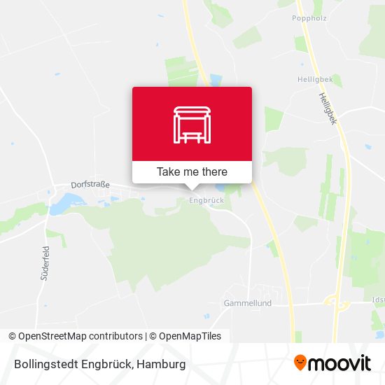 Bollingstedt Engbrück map