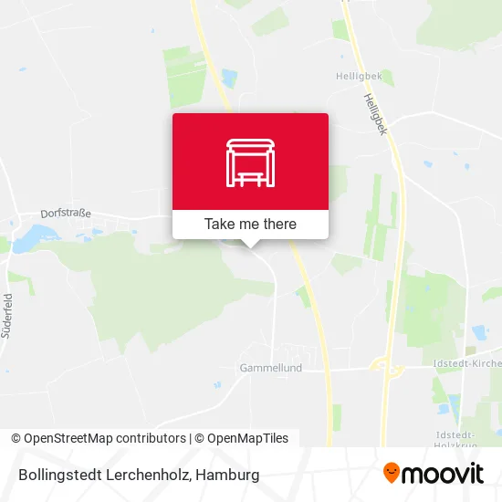 Карта Bollingstedt Lerchenholz