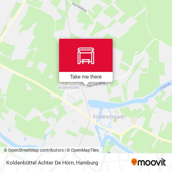 Koldenbüttel Achter De Hörn map