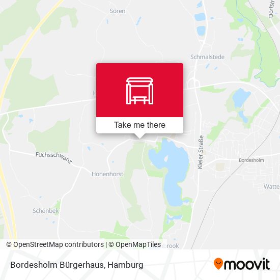 Bordesholm Bürgerhaus map